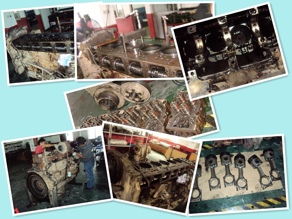 康明斯發(fā)動機 KTA19-G3 港口龍門吊正常大修