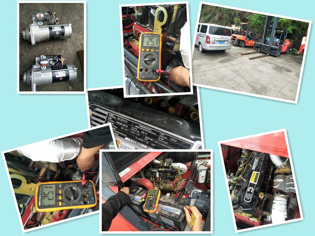 福田康明斯 QSF3.8T3TC115  杭州叉車  發(fā)動機無法啟動故障處理